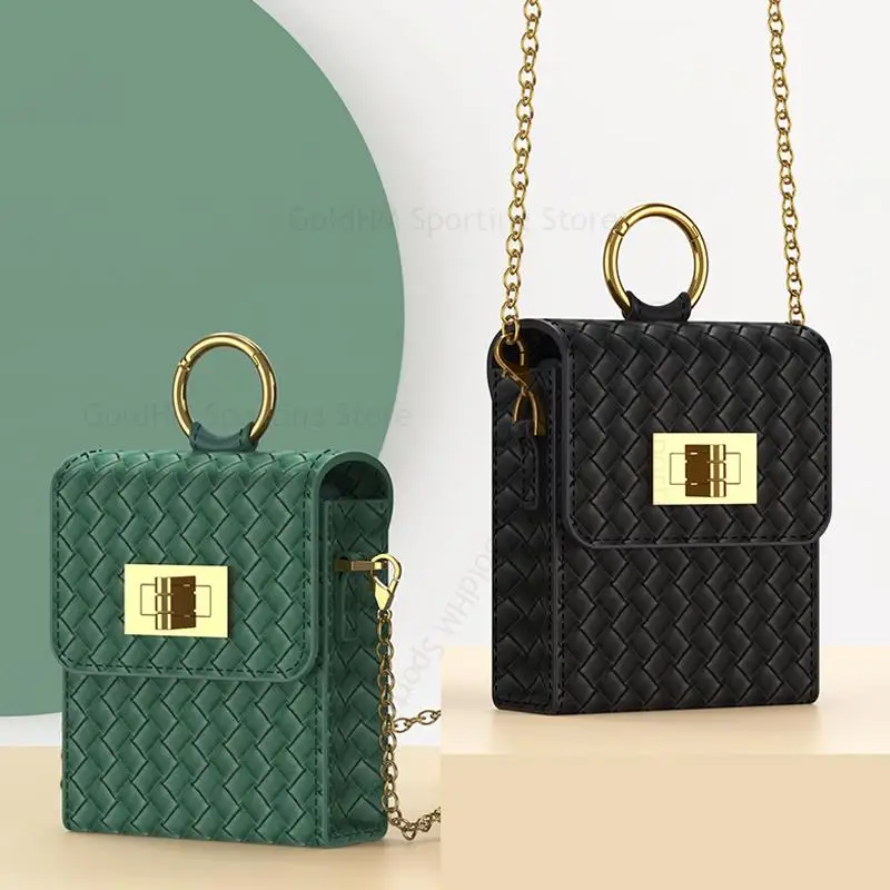 

Кожаный чехол-ремешок через плечо для Samsung Z Flip 4 3