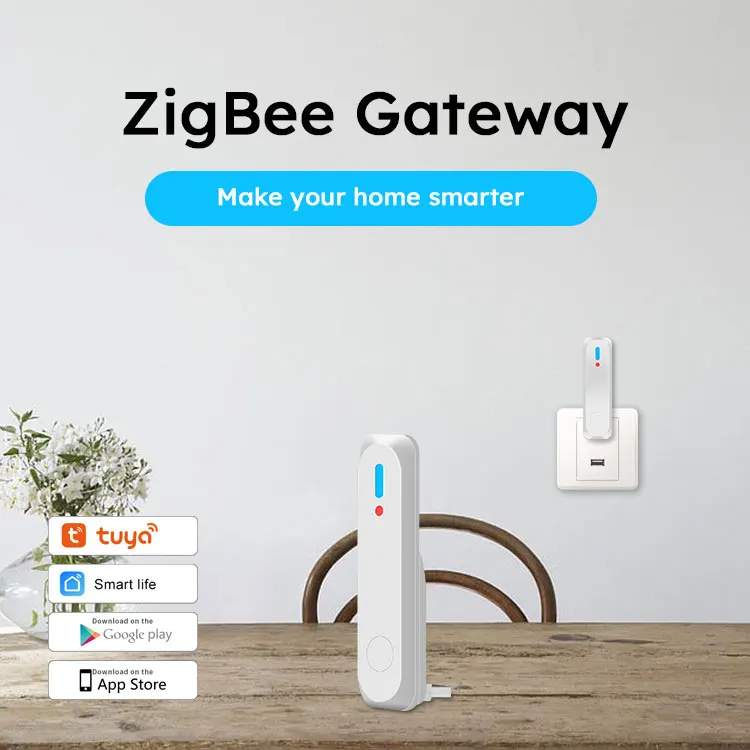 

Смарт-хаб Tuya ZigBee, USB 3,0, беспроводной мост, работает с приложением Smart Life