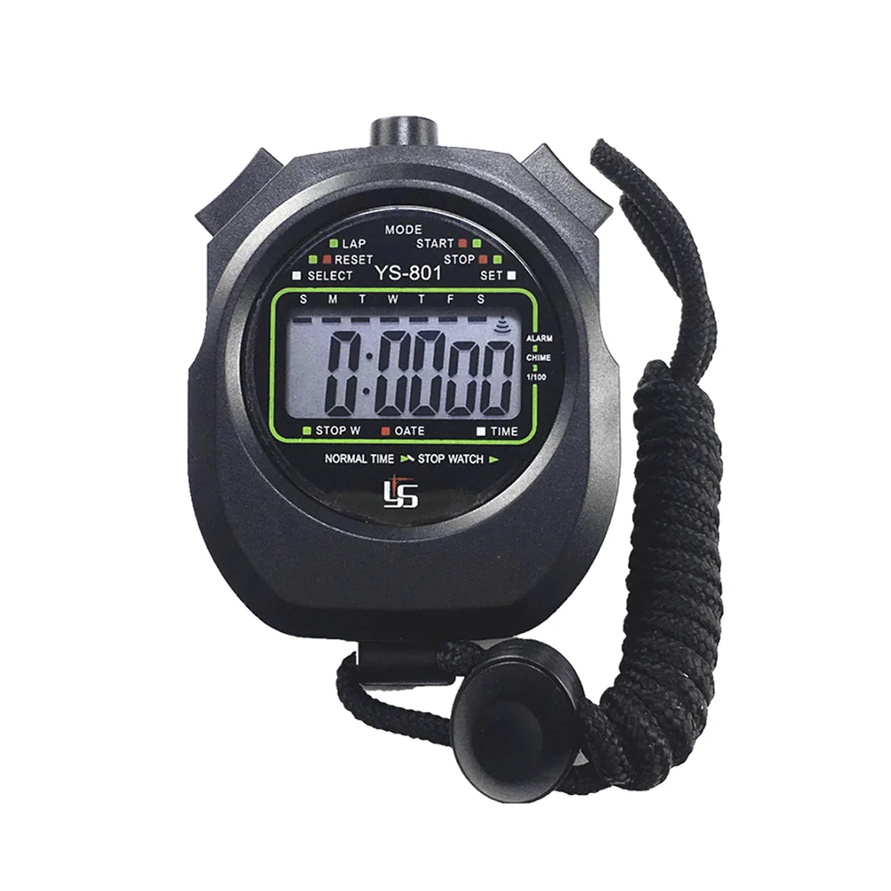 

Hour Meter Professional Timer Sports Stopwatch Big Screen Movement Electronic Fitness