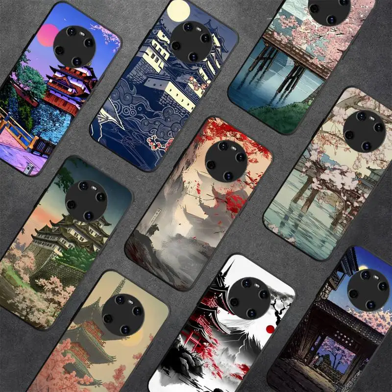 

Ukiyo-e Japanese Style Art Phone Case For Y9 6 7 5 Prime Enjoy 7s 7 8 plus 7a 9e 9plus 8E Lite Psmart Shell