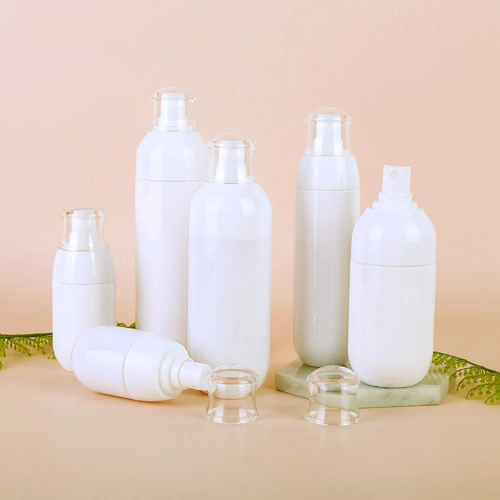 

30/50/100/120/150/180ML 1PC Portable Spray Bottle PET Small Round Bottle Perfume Sub-bottle Refillable Cosmetics Bottles