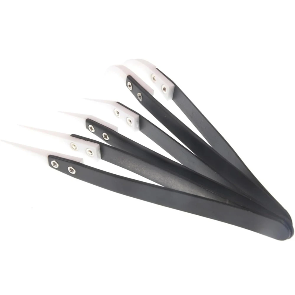 1 шт. антистатический керамический Пинцет из нержавеющей стали