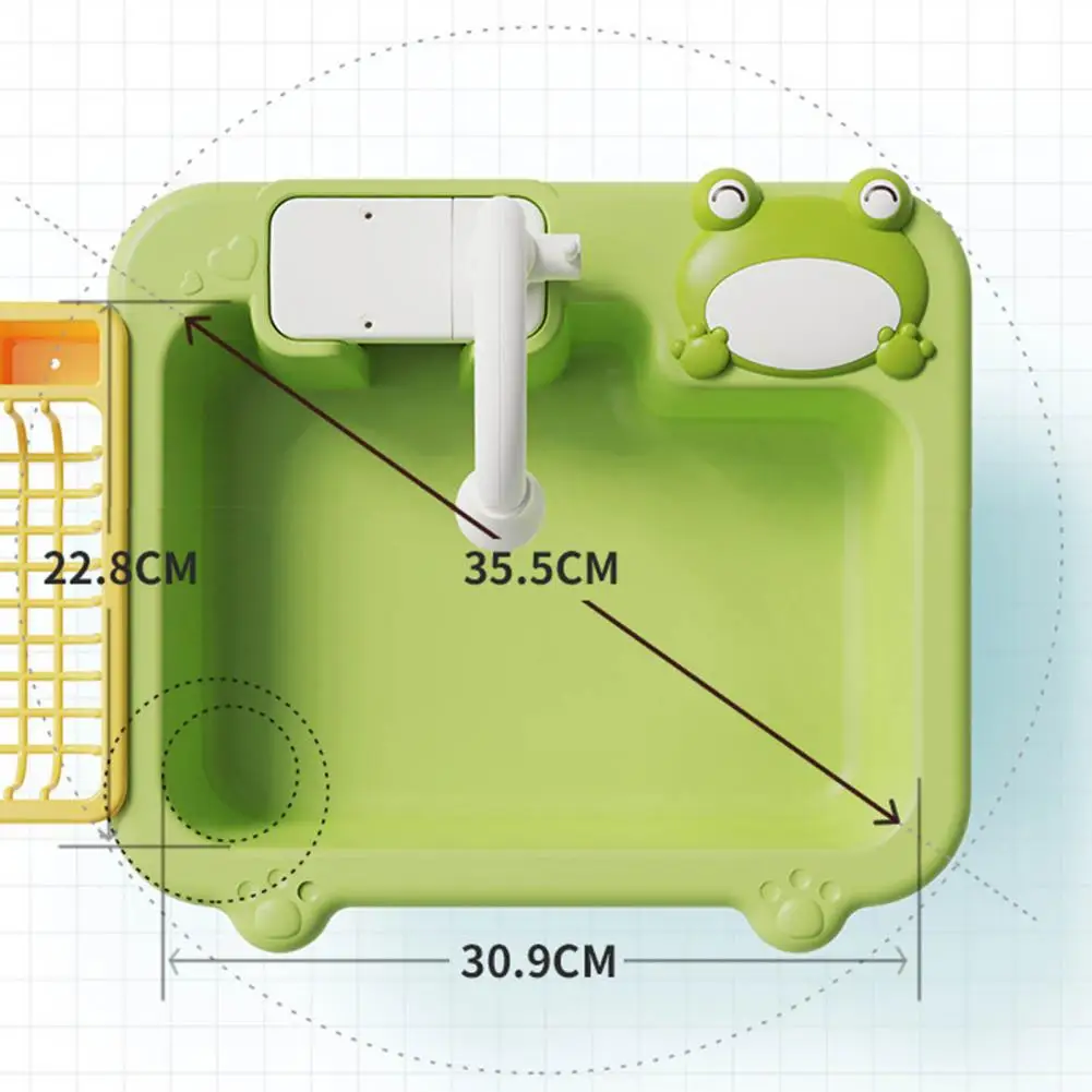 

Realistic Water Restoration Toy for Children Realistic Electric Dishwasher Toy Set with Water Circulation for Kids for Kids