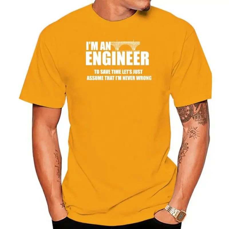 2022 Fashion Summer Style Engineer Bridge T-shirt Funny Engineer Tee Shirt Engineering Engineer Tee Shirt Tee shirt