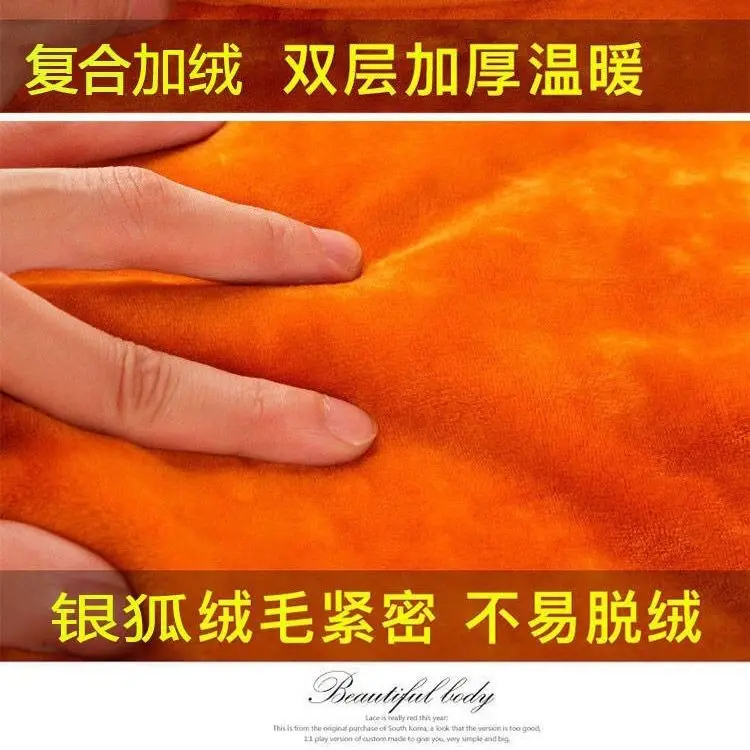 Winter Thermal Underwear Ladies Plus Velvet Thickening V-neck Tight-fitting Heating One-piece Top Bottoming Shirt