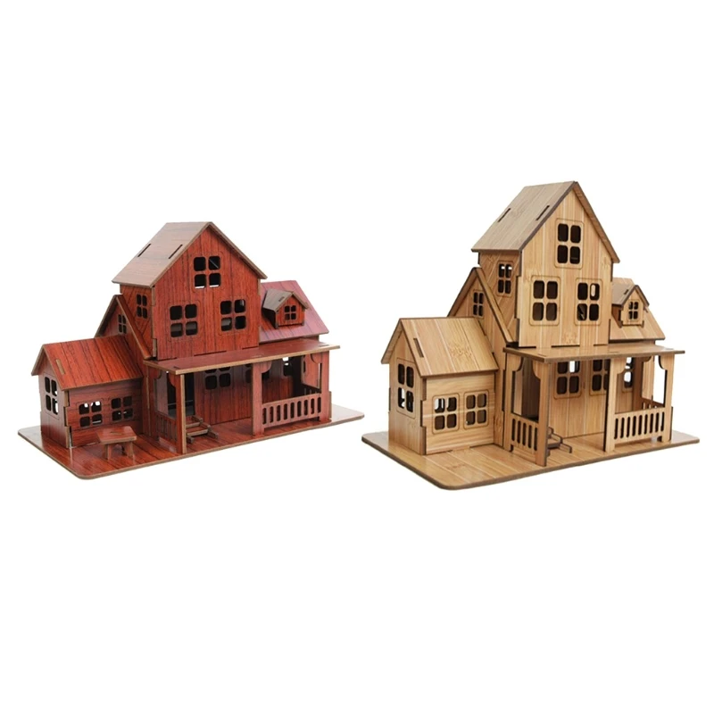 

Assembly 3D Puzzle Country House Model Kits for Girlfriend Supply Dropship