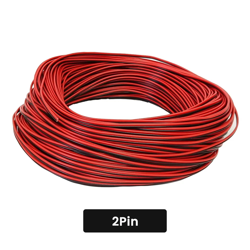 22AWG светодиодная лента 2/3/4/5/6Pin 5 В 12 В удлинительный электрический кабель для WS2812B WS2811 5050 RGB RGBWW светодиодные фонари автомобильные колонки авто