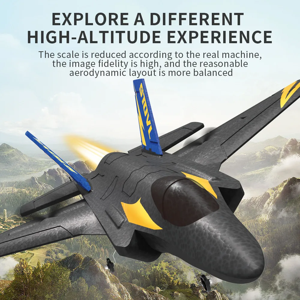 Rc Airplane Polystyrene Glider 2.4g 4 Channels 6 Axis Rolling Plane Rc Airplane Electric Drone Helicopter Jet Boy Toy Gift enlarge