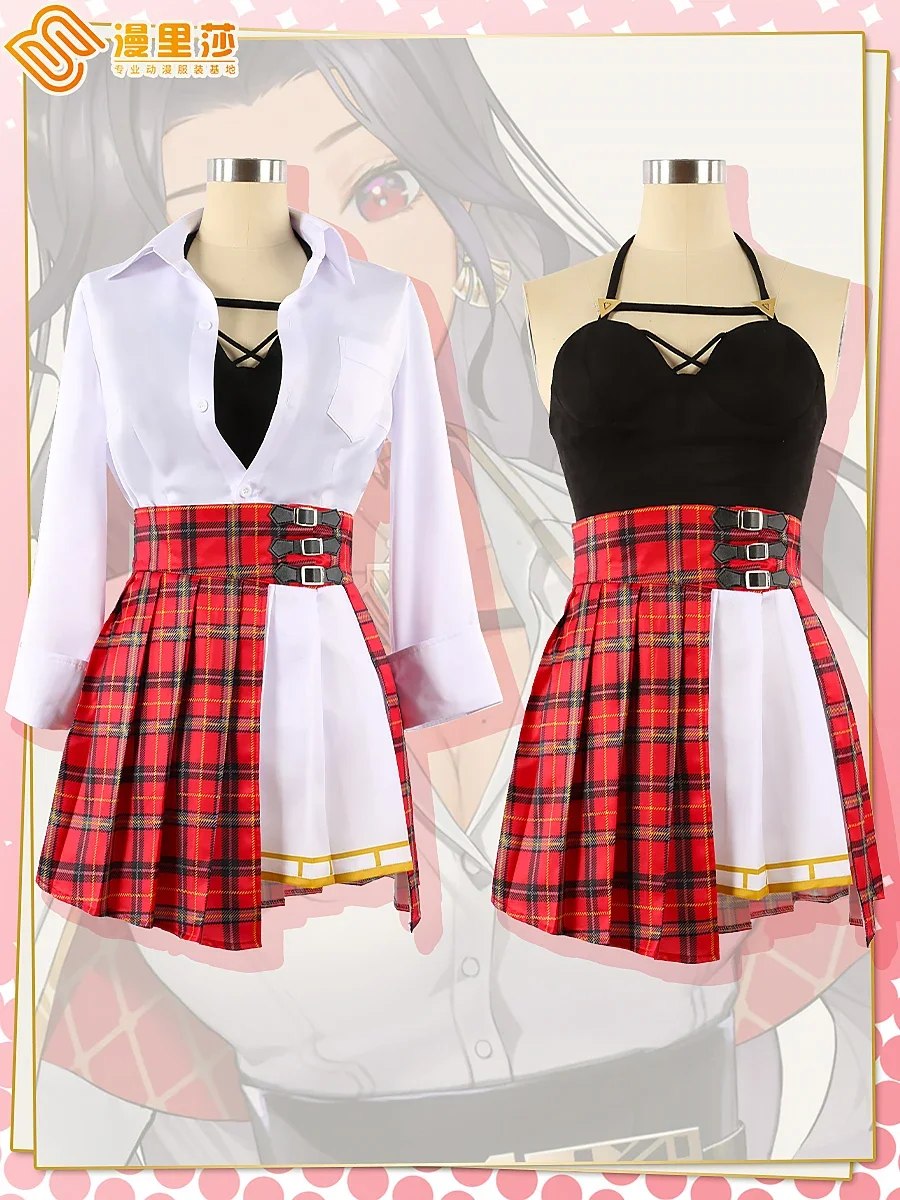 COFUN [по индивидуальному заказу] Vtuber Nijisanji En ILUNA Scarle Yonaguni Косплей Костюм Хэллоуин