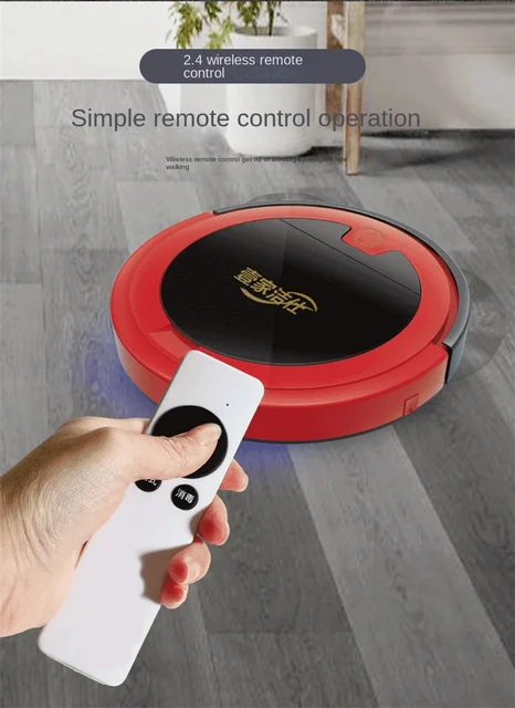 Robot Pembersih Vakum Otomatis Robot Penyapu Remote Control Cerdas Xiaomi 6