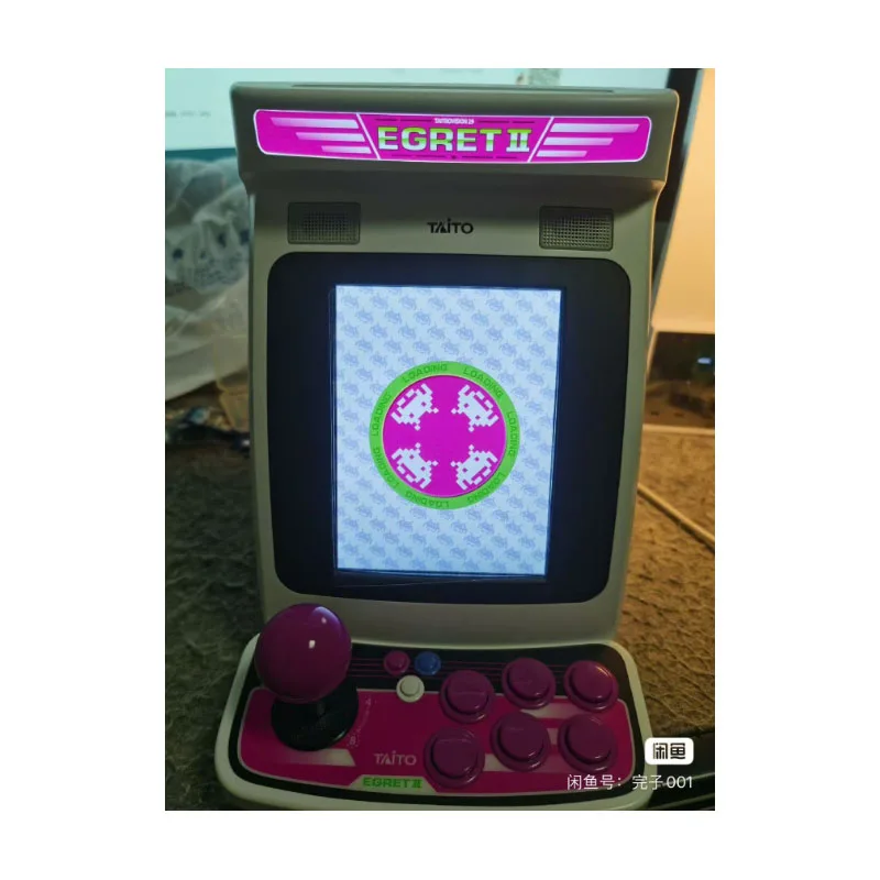 Фото Аркадная игровая консоль TAITO EGRET mini II с вращающимся экраном, включая машину и бонусные наклейки, совершенно новая и оригинальная. №2