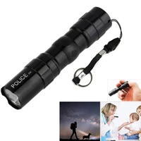 3w mini led flashlight aluminum shell portable led focus light mini waterproof flashlight hiking camping cycling fishing outdoor