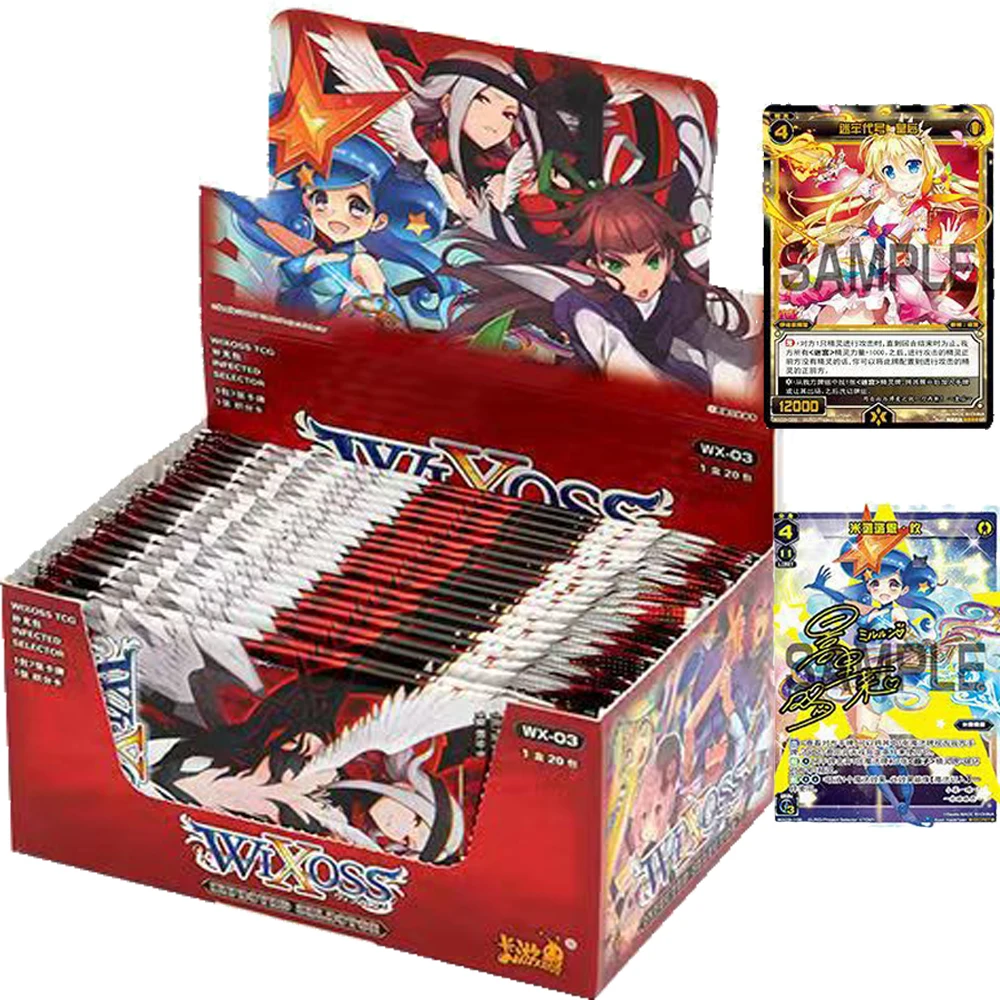 Оригинальная карта WIXOSS для детей японская девушка Боевая фантазия аниме