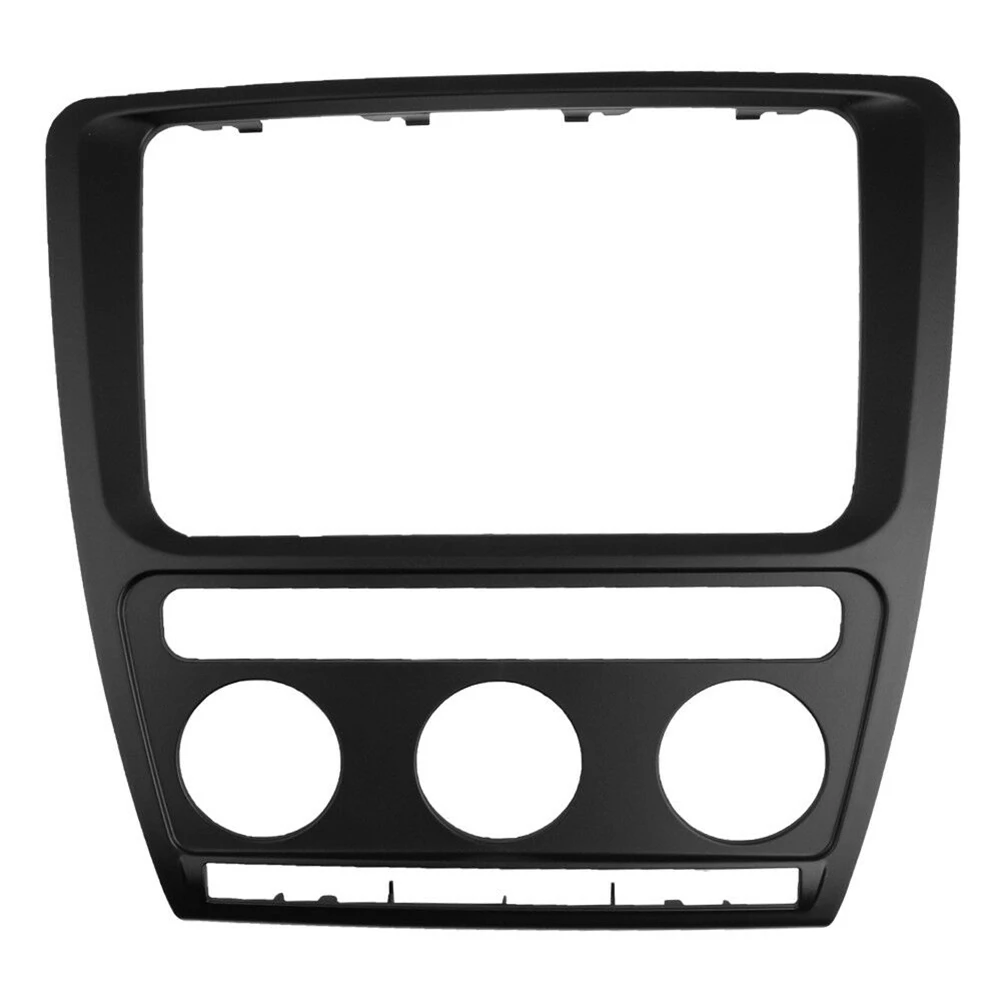 

Радиопанель панель приборной панели рамка Автомобильная рамка для стереосистемы рамка для автомобильной отделки для Skoda Octavia (автоматическ...