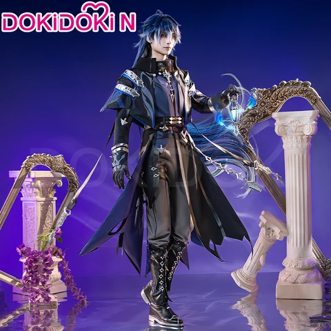 Flins Косплей Костюм Игра Genshin Impact【S-3XL】DokiDoki-N Kyrll Chudomirovich Flins Мужской костюм на Хэллоуин размера плюс