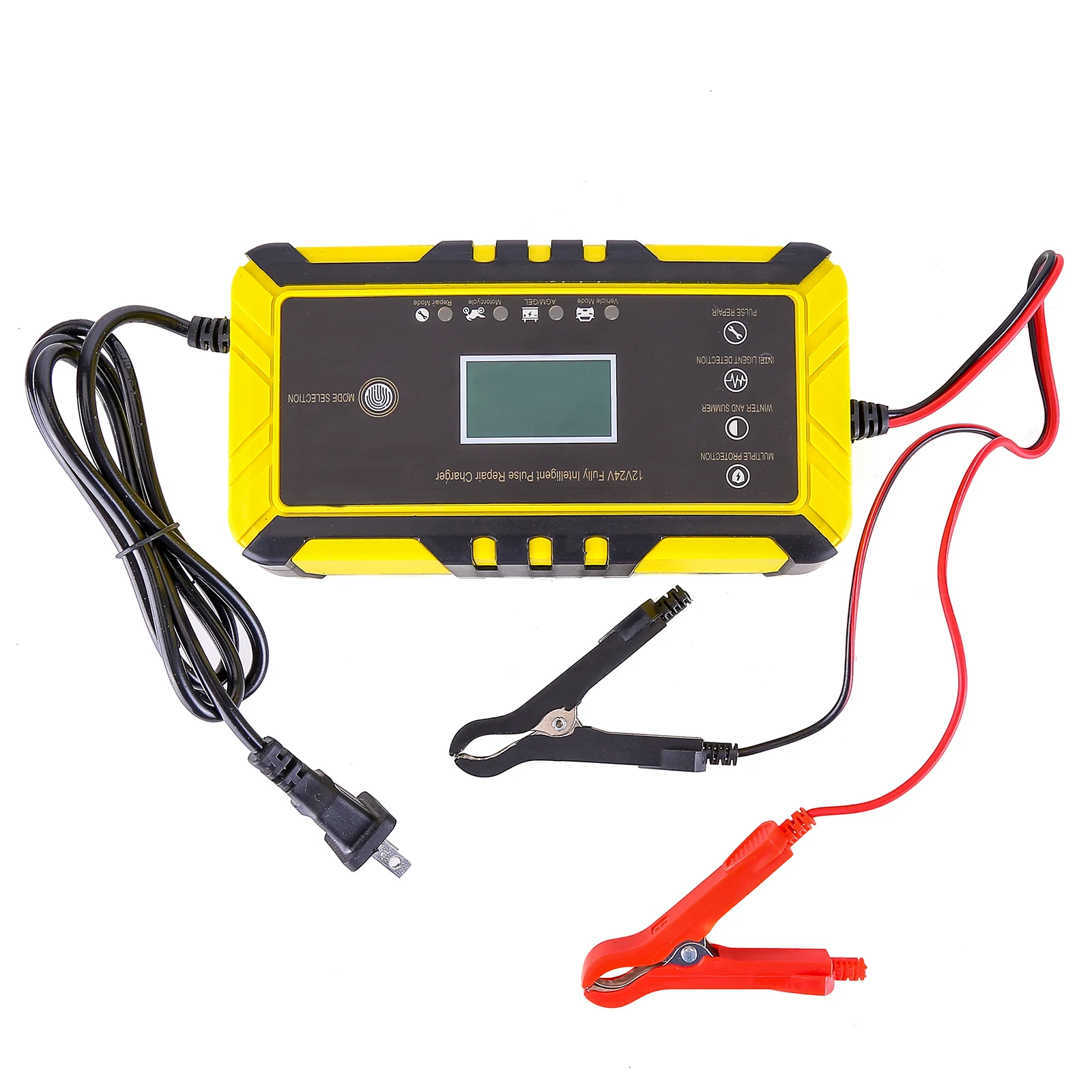 

Зарядное устройство для автомобильных аккумуляторов, 12-24 В, 8 А