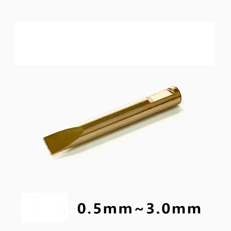 Kwong Yuen Прямые плоские лезвия отвертки из латунного сплава Борг универсальный