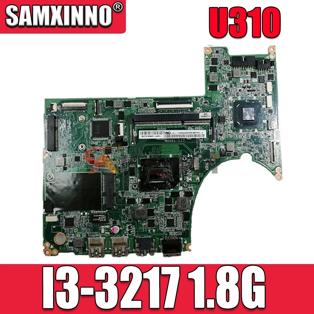 

Материнская плата для ноутбука Lenovo ideapad U310 LZ7 MB UMA I3-3217 1,8G. DA0LZ7MB8E0 REV:E FRU 90000600 90000917