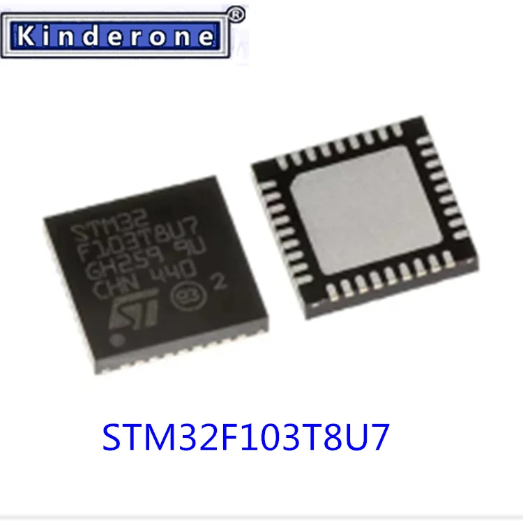 

1-100PCS STM32 F103T8U7 STM32F103T8U7 STM 32F103T8U7 STM32F 103T8U7 STM32F103 T8U7 ST E3 QFPN-36 100%New electronics