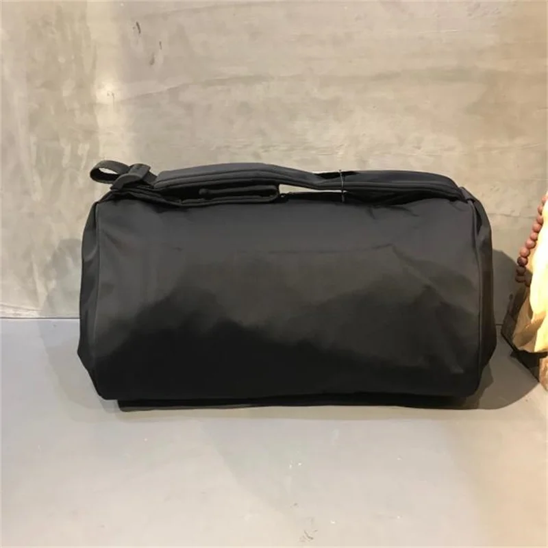 Y-3 Yohji Yamamoto 2023 New Men's Crossbody Bag Dark Black Signature Sports Travel Zipper Shoulder Bucket Bags For Men and Women