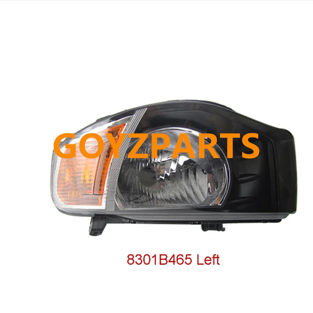 Передняя фара головного света для Mitsubishi L200 Triton Strada KA4T KA5T KB4T KB5T KB7T KB8T 4D56 8301B465 8301B466