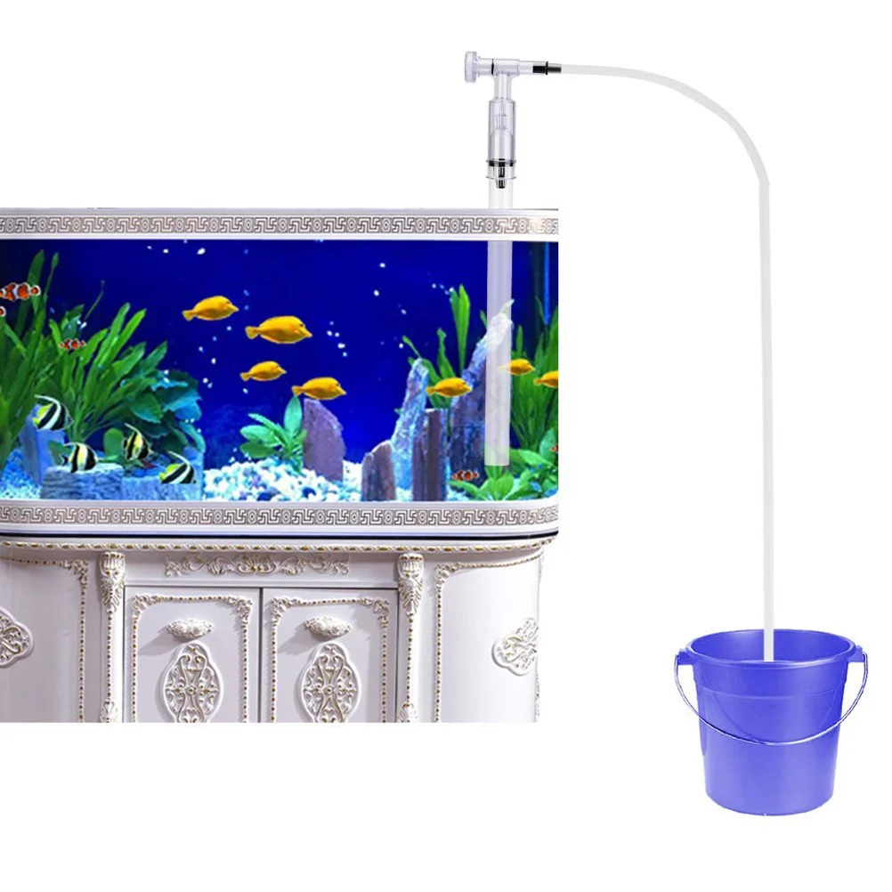 

1Pc Aquarium Cleaner Practical Portable Aquarium Gravel Cleaner Tank Siphon Cleaner for Tank Home Aquarium