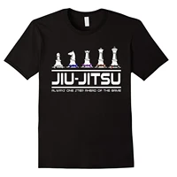 brazilian jiu jitsu chess premium fit t shirt summer cotton short sleeve o neck mens t shirt new s 3xl