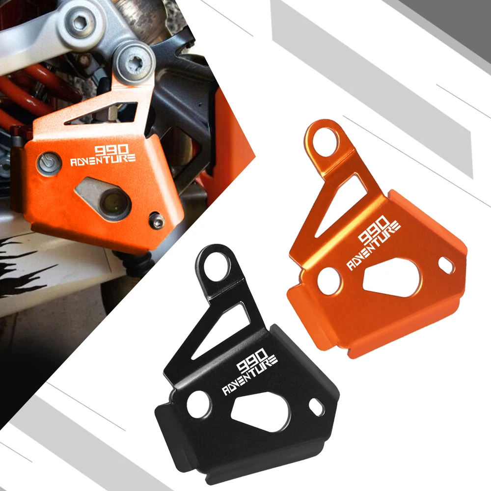

Rear Brake Master Cylinder Guard;Heel guard right Motorcycle CNC for 950 ADVENTURE S SUPER ENDURO SUPERMOTO ADV 2002-2007 2006