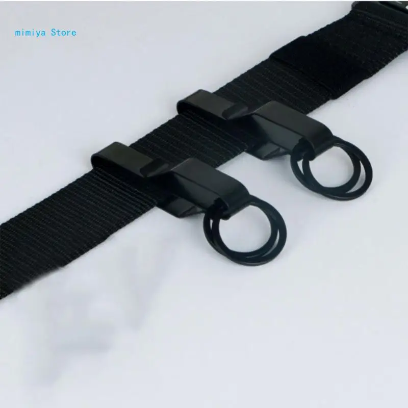 Брелок для ключей Pipi Duty Belt с 2 кольцами тактический крючок ремня из нержавеющей