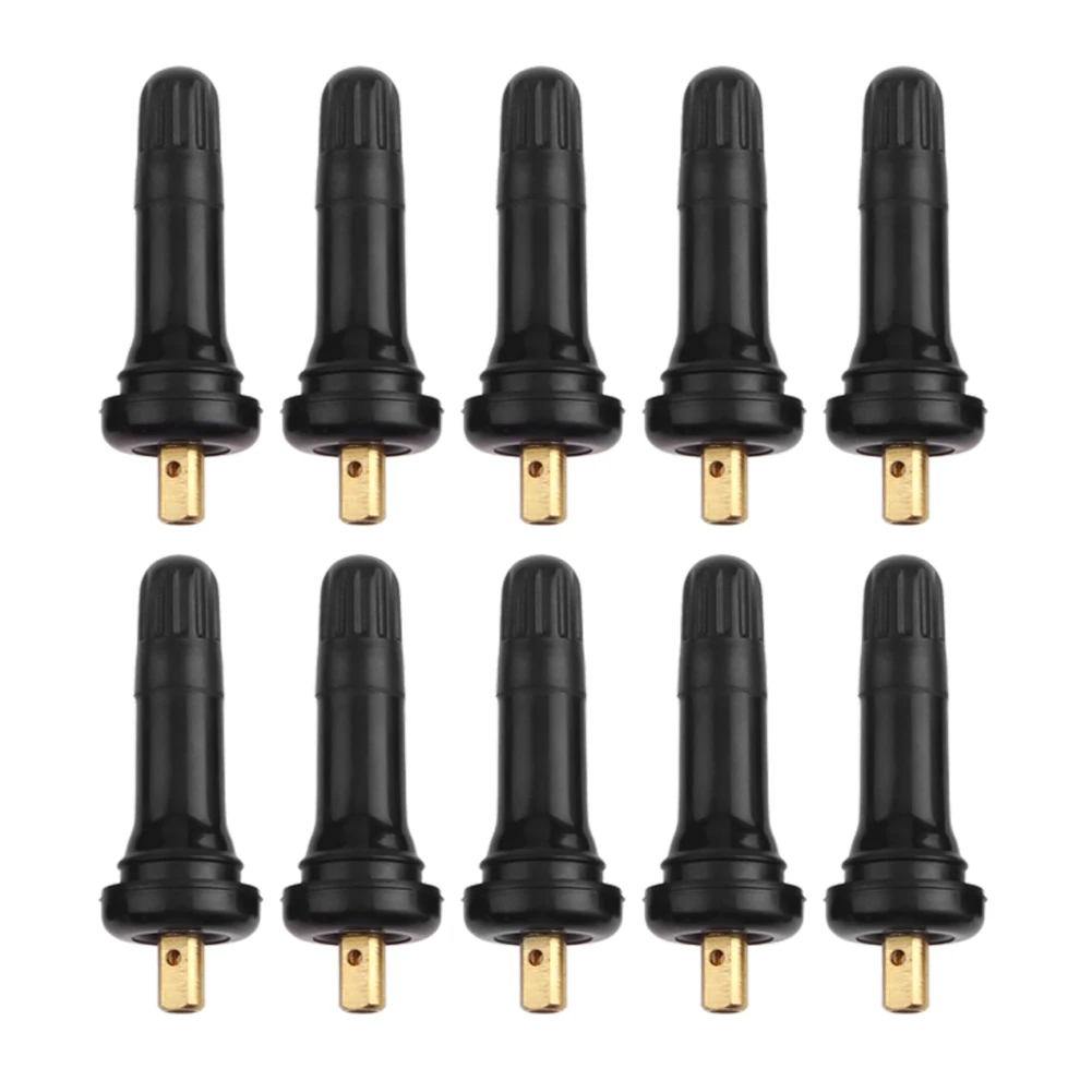 

10pcs Rubber Valve Stems TPMS Tire Pressure Sensor Service Kit for Buick