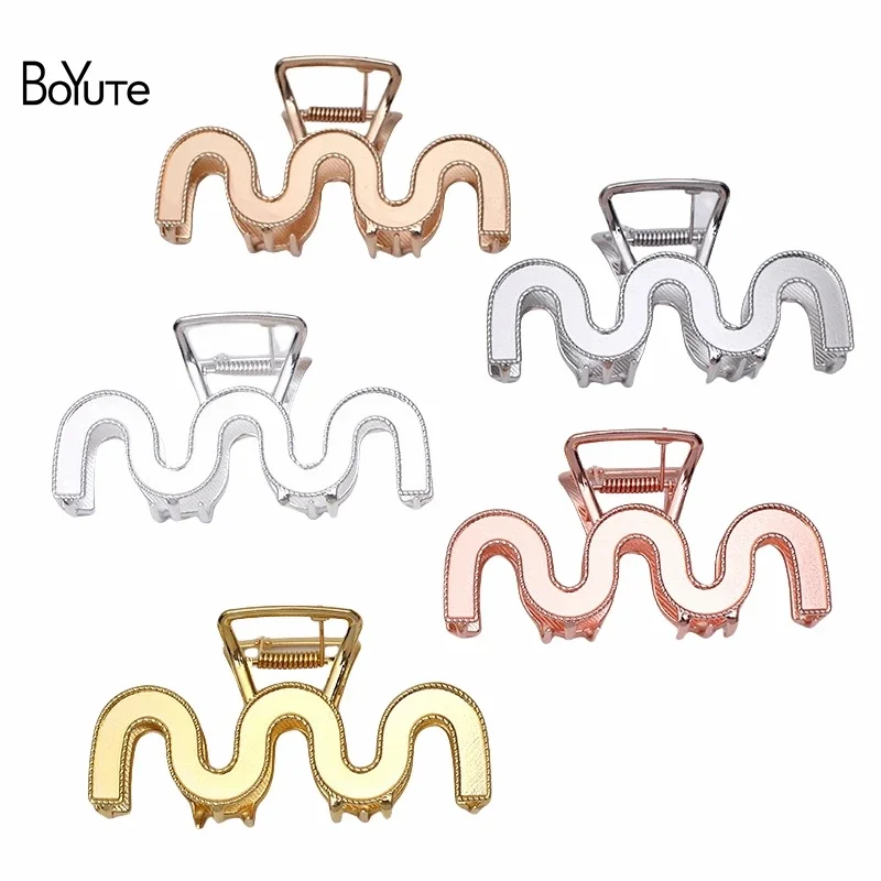 BoYuTe (5 шт./лот) 10*5 5 см зажим для волос из сплава большой в виде акулы аксессуары