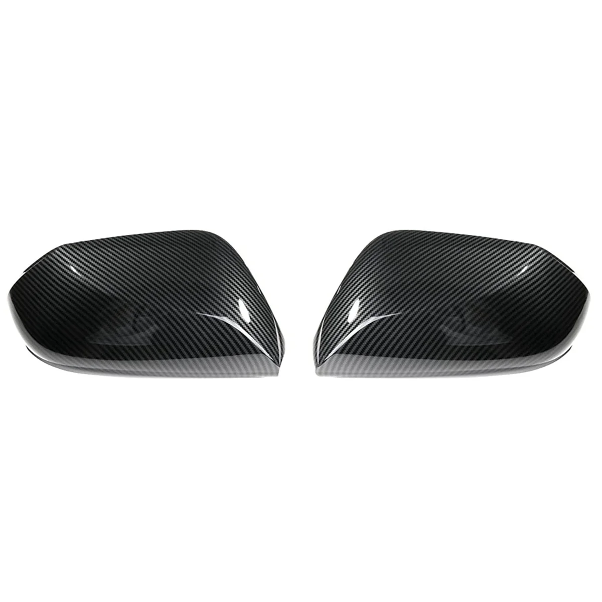 

6x чехол для бокового зеркала заднего вида из углеродного волокна, декоративная накладка для Toyota Camry LE SE 2018-2022