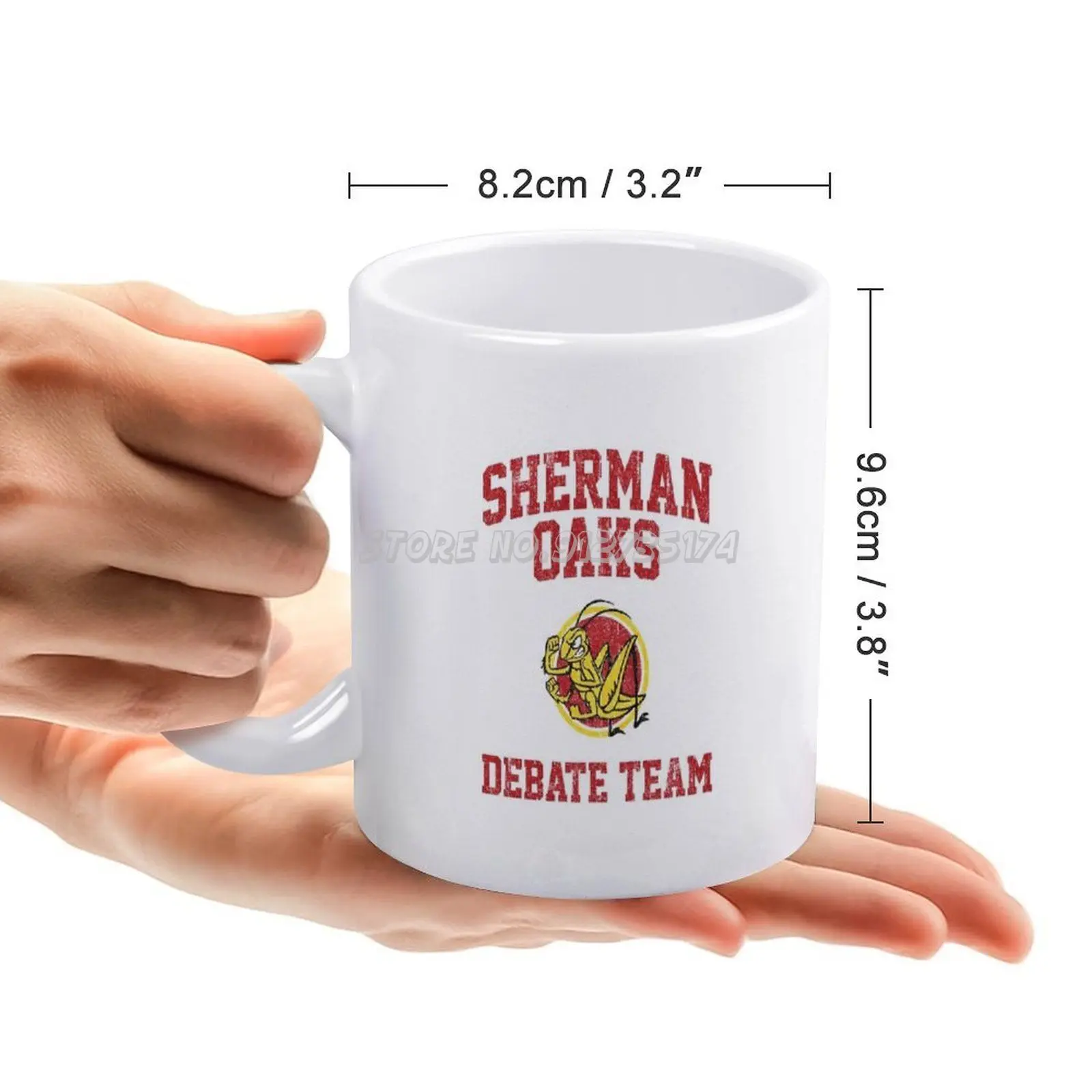 Белая кружка Sherman Oaks Debate Tea m (вариант) 11 унций керамическая чайная чашка кофейный