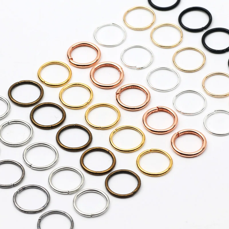 Металлическое разделенное кольцо 3-16 мм разъемы для соединительных колец