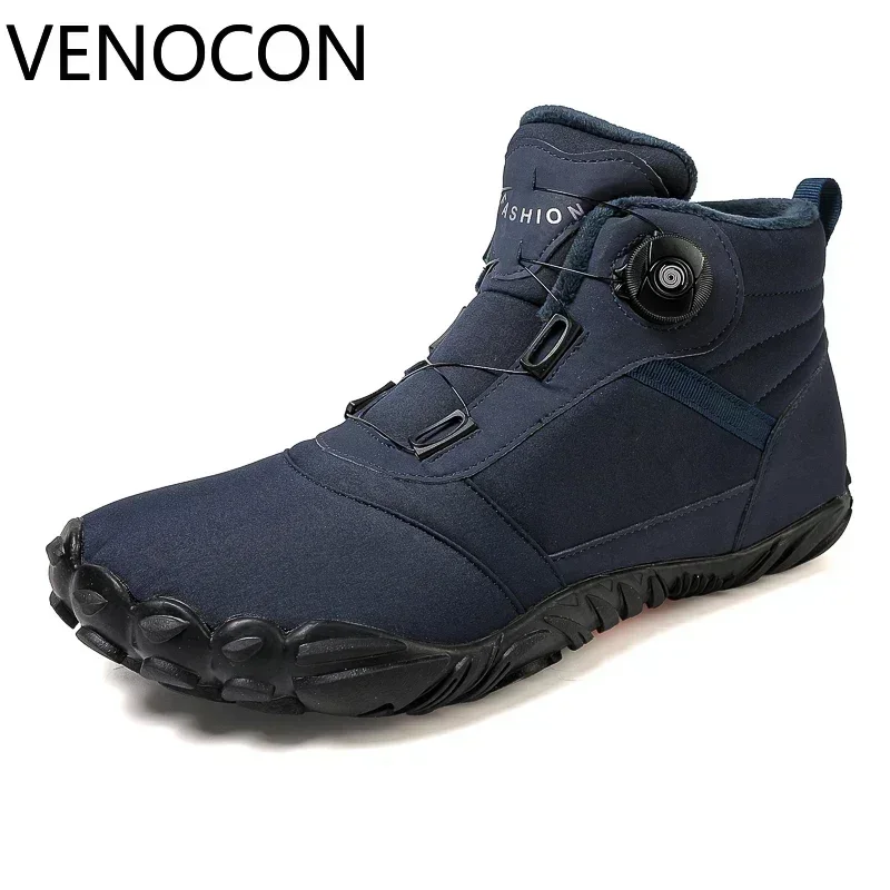 VENOCON минималистичные босоножки с широким носком мужские и женские зимние ботинки
