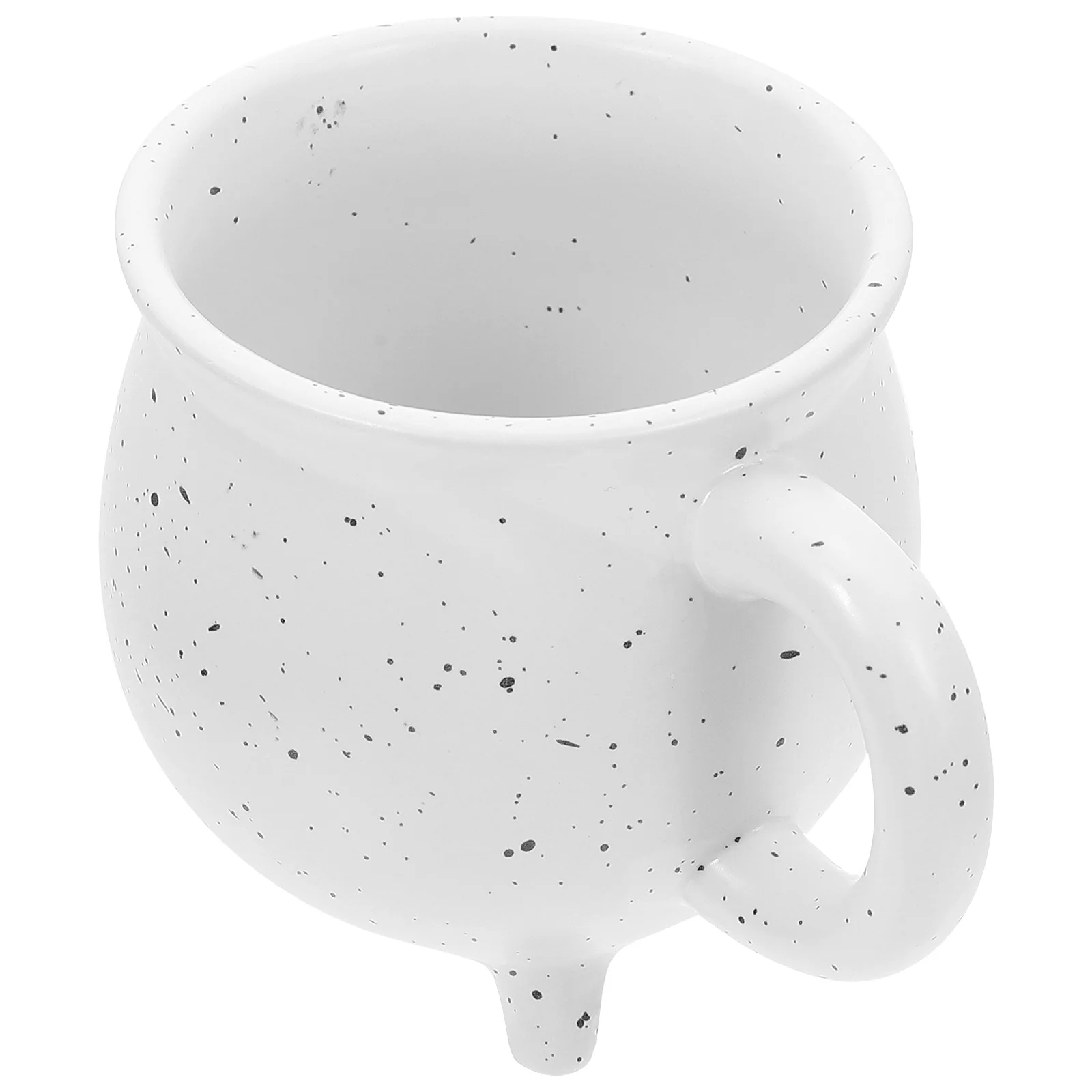 

Tripod Boiler Cup Ceramic Mug Coffee Vintage Decor Three-dimensional Ceramics Mugs