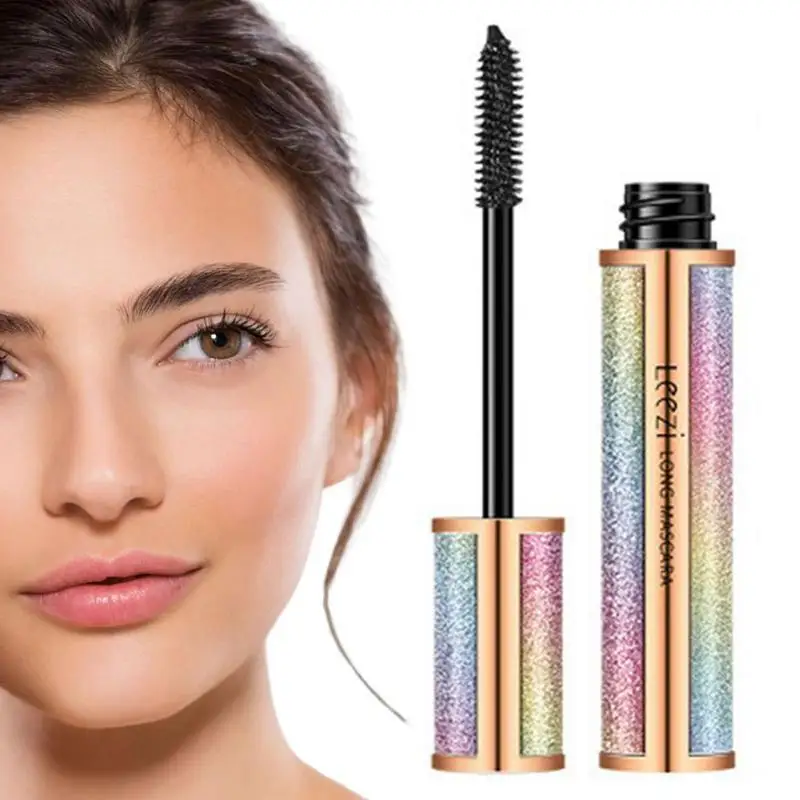 

The New Vivid Mascara Eye Lashes Curling 4D Silk Fiber Lashes Thick Lengthening Waterproof Extension Makeup Cosmetics Eyeliner