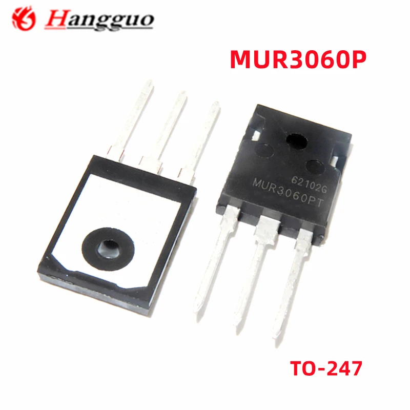 

Оригинальный Диод Быстрого Восстановления MUR3060PT MUR3060 TO-247, 30 А, 600 В, лучшее качество, 10 шт./партия
