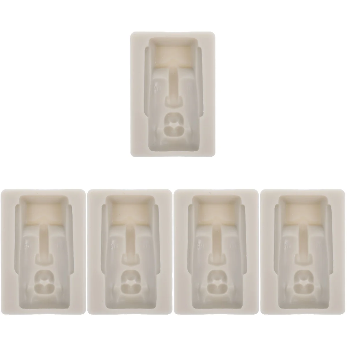 

5x Easter Moai Island Stone Statue Shape DIY Chocolate Mold Cookie Moulds Mold Cookie Mold