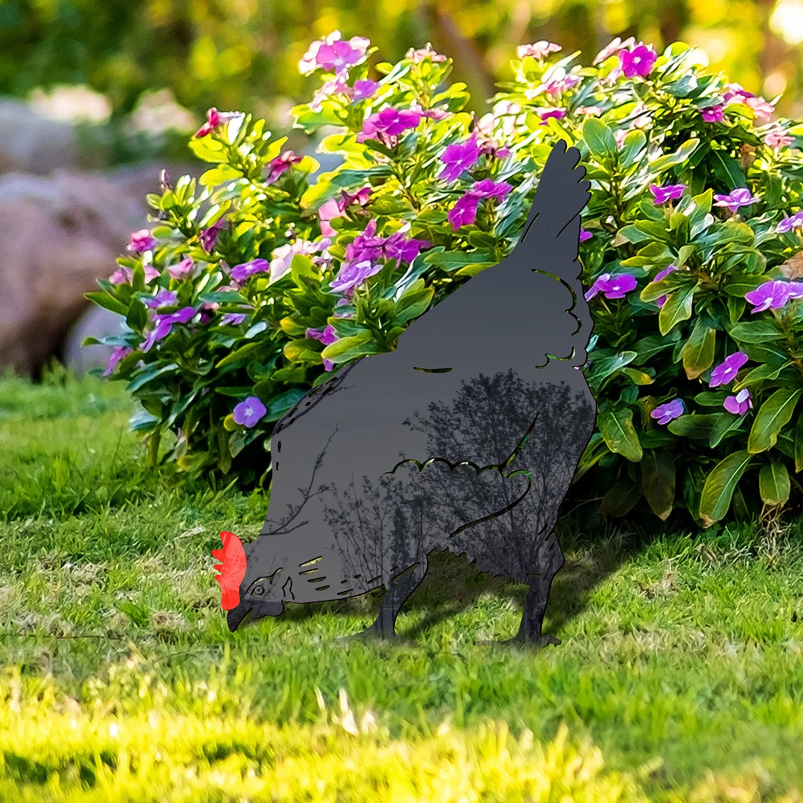 

Metal Property Markers Poultry Decoration Yard Animal Inserts Decoration Yard Decoration Acrylic Double Sided Plant Marker