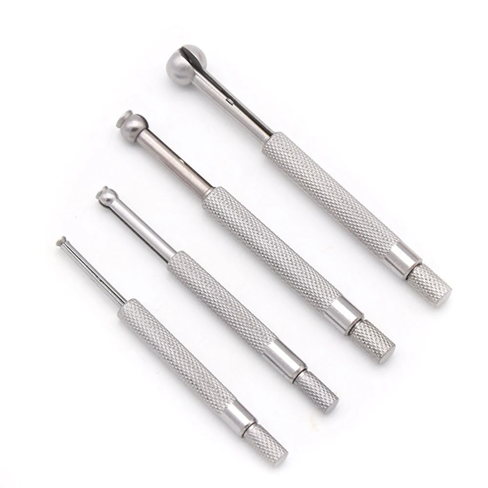 

4pcs 3-13mm Full Ball Small Hole Gage Range Telescoping Bore Gauge Inner Diameter Gauge Telescopic Round Hole Measuring Gauge