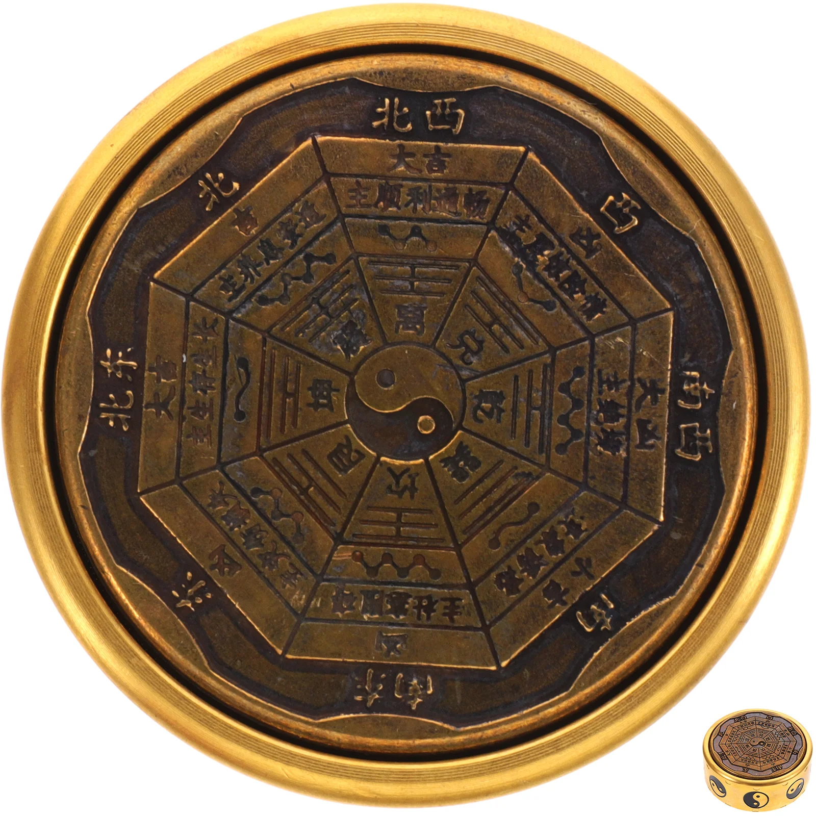 

Fingertip Kids' Toys Adults Gyro Top Teens Pure Brass Fidget Child Stress