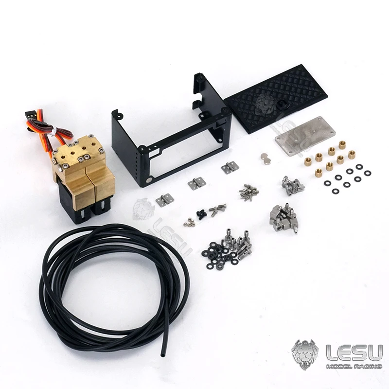 Фото LESU RC Parts Ящик для инструментов Реверсивный клапан для 1/14 RC Roll On/Off Гидравлический грузовик Кран Самосвал Модель Запасные части Аксессуар TH20190 №1