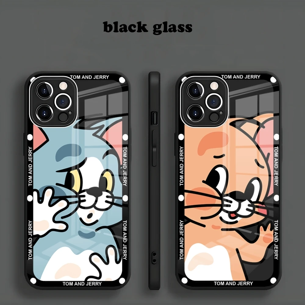 Чехол для телефона J-JerryS с рисунком мыши Тома кота новинка Iphone 15 14 13 12 11 Pro Max X XS XR 7 8