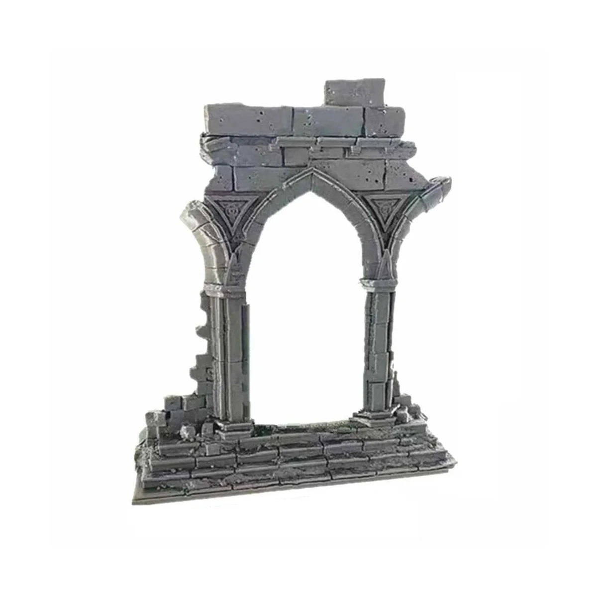 

Time Space Portals Mobile Phone Holder Ruined Archway Portals Plug in Phone Stand Tabletop Decorative Sculpture