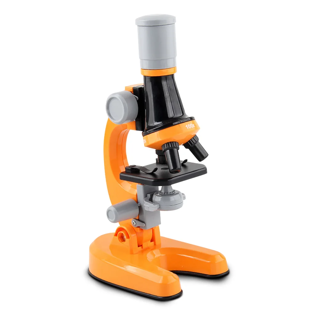 Детские игрушечные микроскопы специальная научная лаборатория 100x 400x 1200x