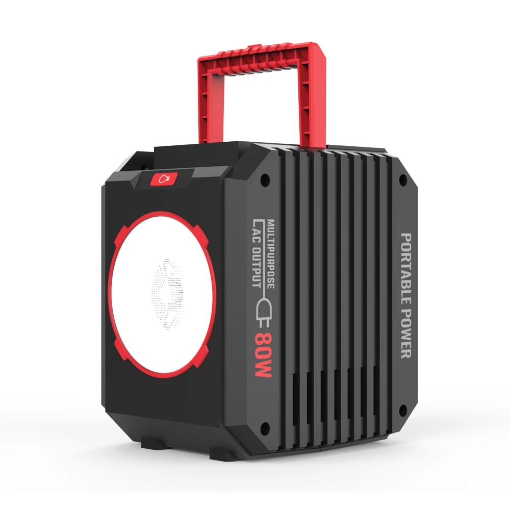 

100V Portable Sbase New S85B Renewable Energy 80W Sine Wave Portable Power Station PD18W Portable Energy Generator Systems OEM