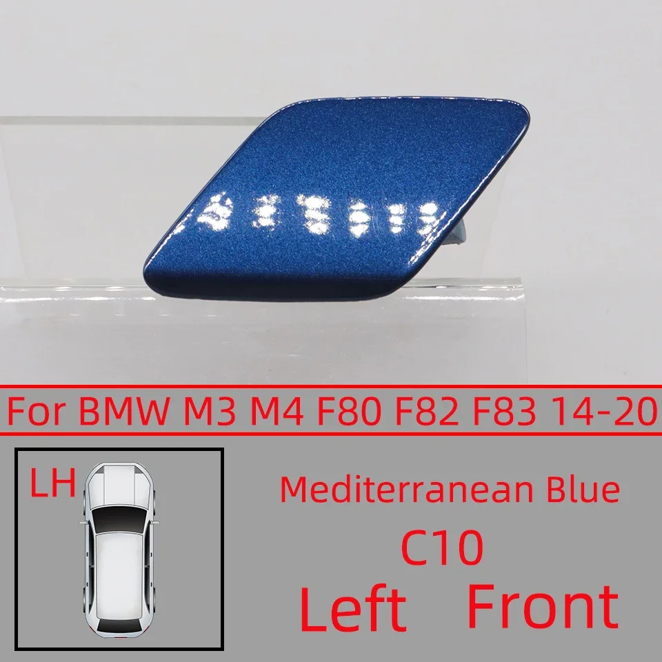 Фото Крышка переднего и заднего бампера, крышка омывателя фар для BMW M3 M4 F80 F82 F83 2014-2020, буксировочная крышка, накладка на крышку, автозапчасти №4