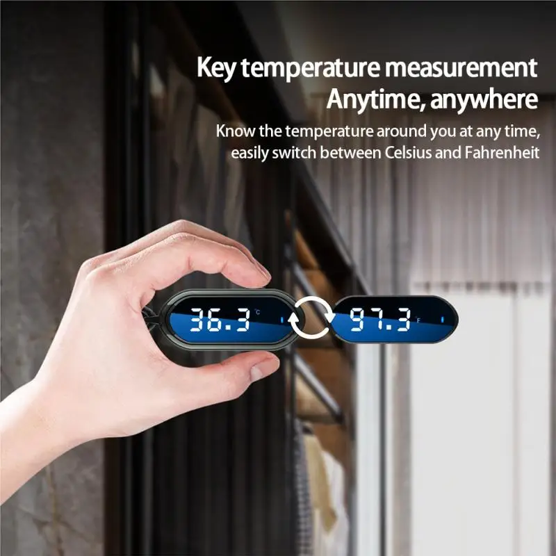 

Mini Portable Wearable Air Purifier Necklace Air Freshener Ionizer Negative Ion Generator Remove Temperature Humidity Sensor