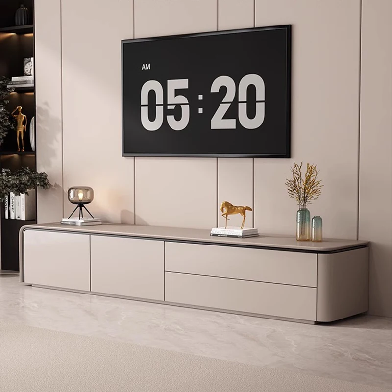 Rozrywka Filmy Stojaki pod telewizor Salon Konsola Monitor Nowoczesny stolik Designerskie szuflady do przechowywania Muebles Unikalne meble